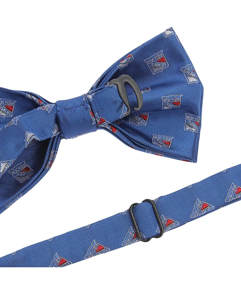 Eagles Wings Men's Blue New York Rangers Repeat Bow Tie