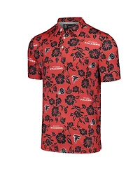 Reyn Spooner Men's Red Atlanta Falcons Pua Performance Polo Shirt