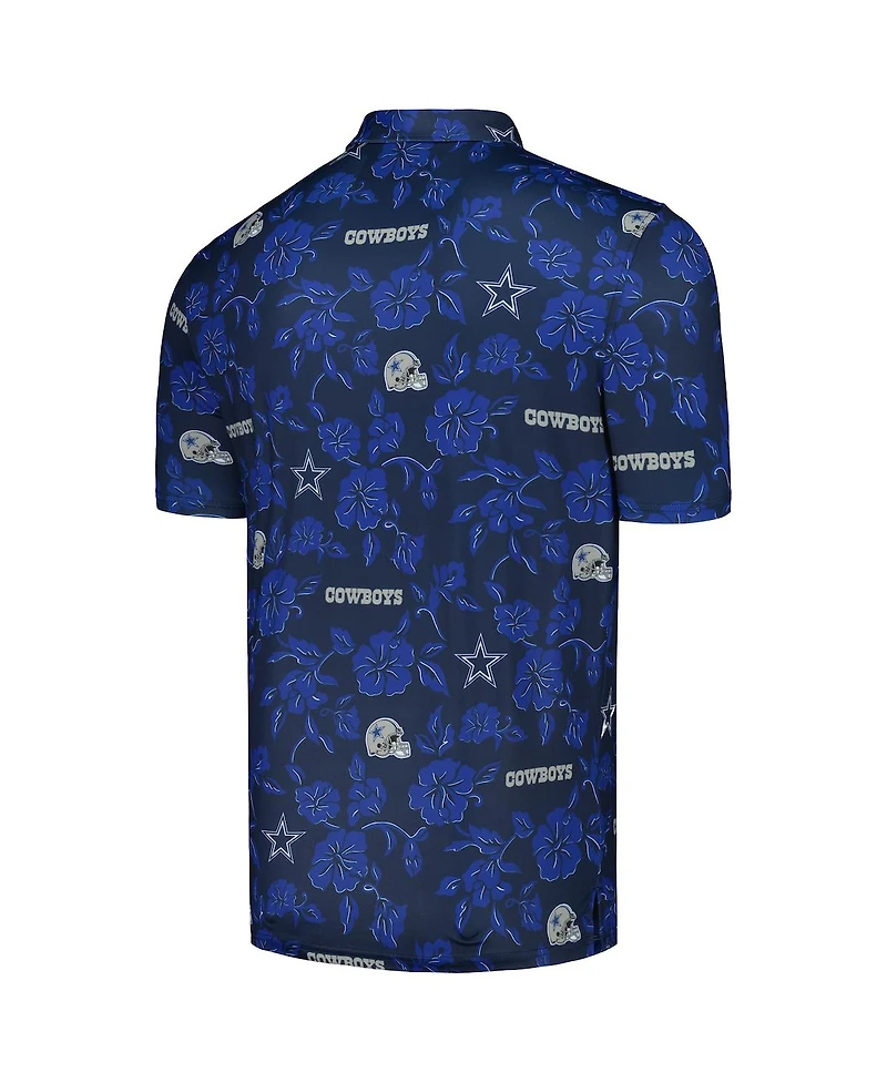 Reyn Spooner Men's Navy Dallas Cowboys Pua Performance Polo Shirt
