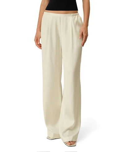 Lilysilk Women's Double-Faced Silk Charmeuse Pant