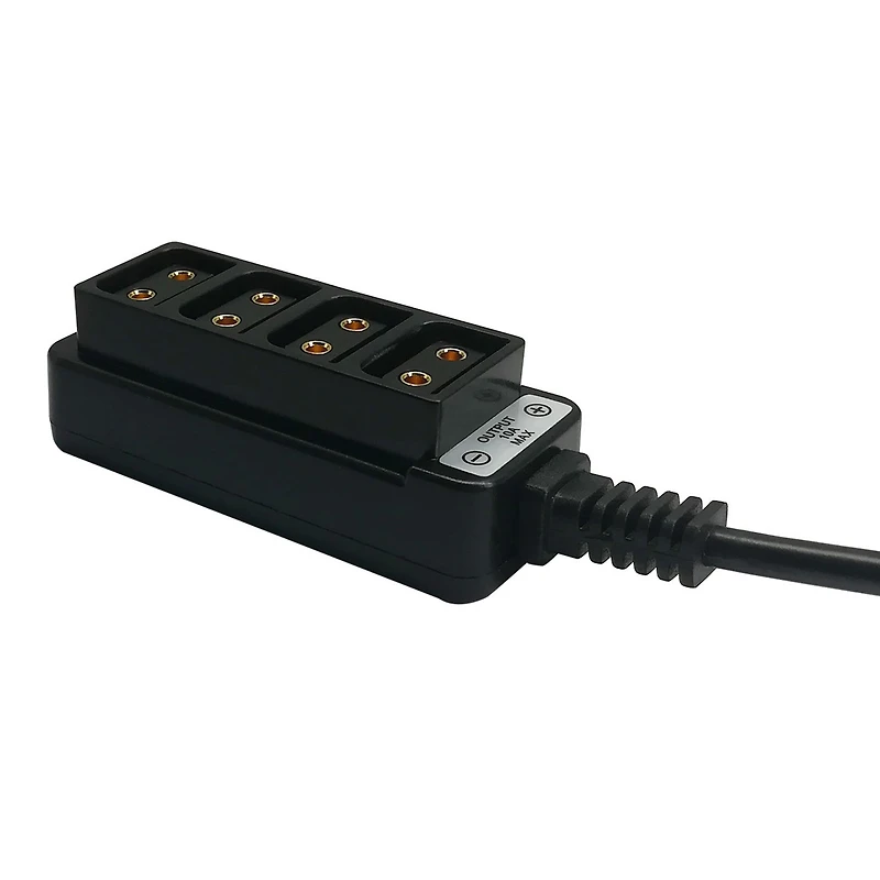 AndyCine D-Tap Male to 4-Ports D-Tap Female Straight Splitter Cable
