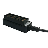 AndyCine D-Tap Male to 4-Ports D-Tap Female Straight Splitter Cable