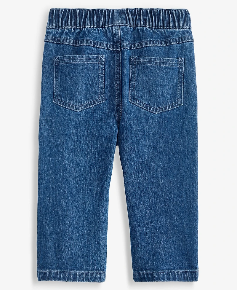 First Impressions Baby Boys' Mix & Match Embroidered Football Jeans, Macy's Exclusive