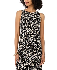 Vince Camuto Women's Crewneck Sleeveless Maxi Dress