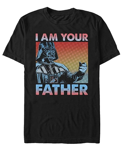 Fifth Sun Men's Your Father Vader Short-Sleeve T-Shirt