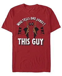 Fifth Sun Men's Dadpool Family Short-Sleeve T-Shirt