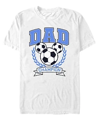 Fifth Sun Men's Dad Soccer Champion Short-Sleeve T-Shirt