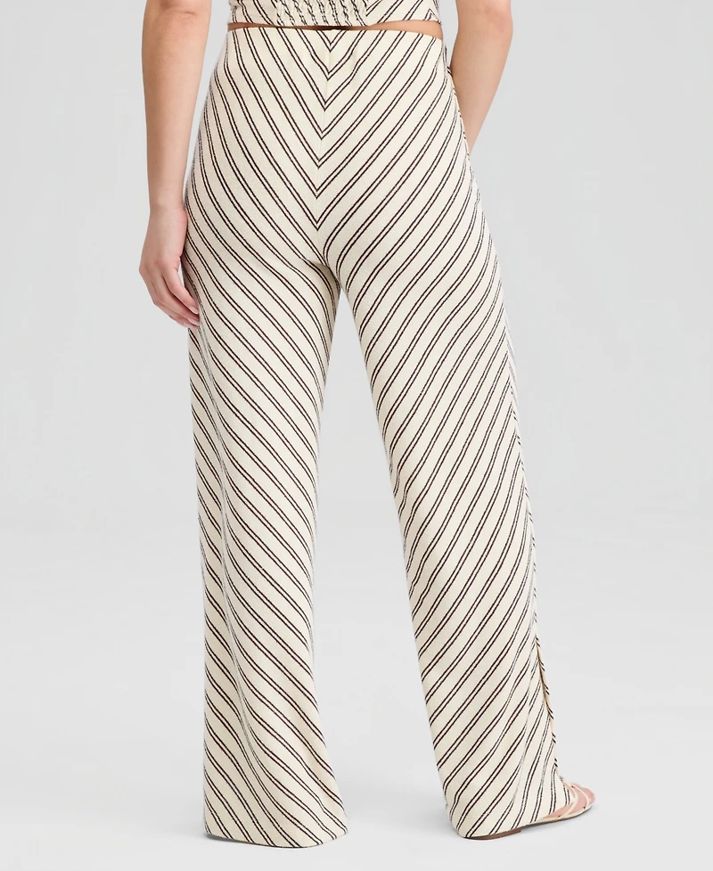 And Now This Petite Long Casual Flare Pants, Macy's Exclusive