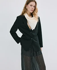 Mango Women's Polka-Dot Balloon Pants