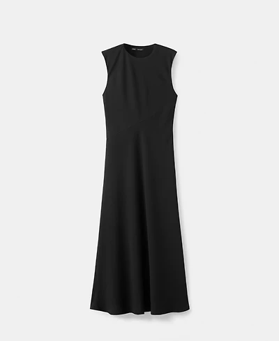 Mango Women's Open Back Midi-Dress