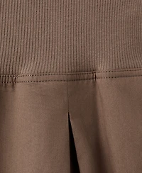 Mango Women's High-Waisted Balloon Pants