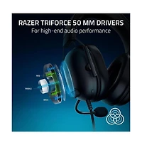 Razer BlackShark V2 X Gaming Headset Wired 3.5mm Noise Isolation Pc / PlayStation 5 - RZ0403241000