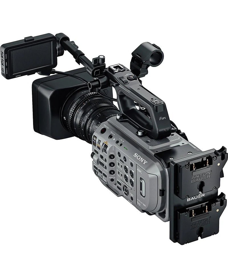 Anton Bauer Dual Micro Battery Bracket with P-Tap for Sony Pxw-FX9, Gold Mount, 2-Pack