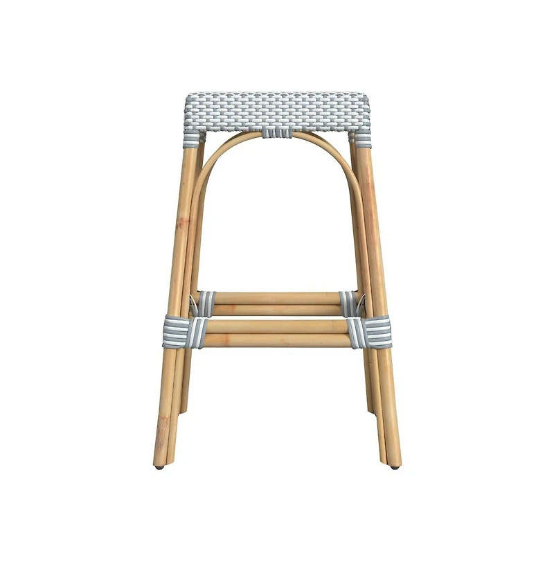 Butler Specialty Robias Rectangular Rattan 30" Bar Stool