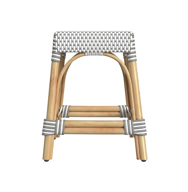 Butler Specialty Robias Rattan Rectangular 18" Dining Stool