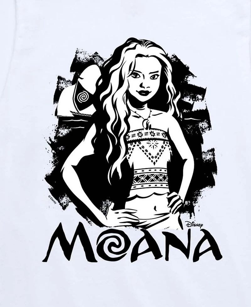Moana Boys' 8-20 Live Action Ink Splatter Short-Sleeve T-Shirt