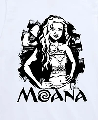 Moana Boys' 8-20 Live Action Ink Splatter Short-Sleeve T-Shirt