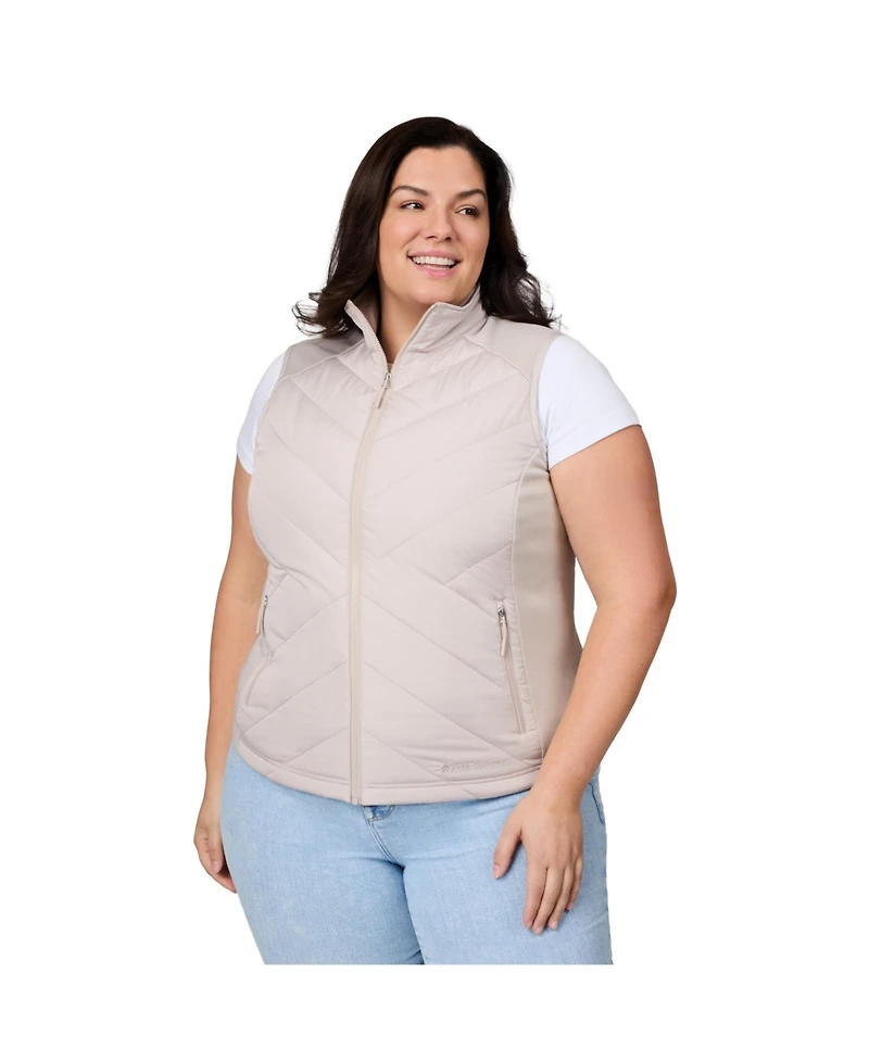 Free Country Plus Quilted Hybrid Vest
