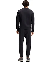 Boss by Hugo Men's Stretch-Cotton Tonal Logo Sweatshirt