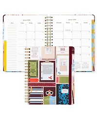 Gnuadz 2026 Planner Hardcover Spiral Stickers