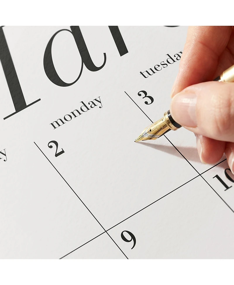 Gnuadz Desk Calendar 2026-2027 Desktop Mat Blotter