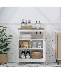 Streamdale Furniture Modern Double-Door Storage Cabinet with Adjustable Shelf