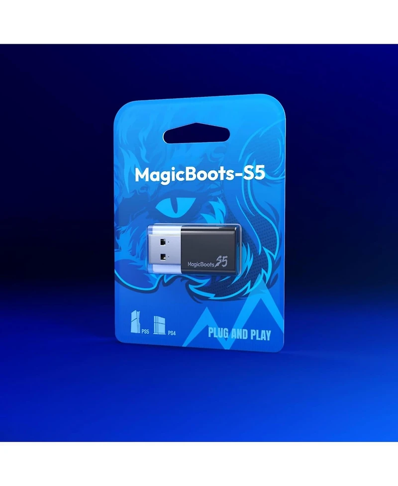 Mayflash MagicBoots-S5 Fps PS4 Adapter Arcade Joystick PS5 Converter for F300, F300 Elite, F500, F500 Elite, F500 Flat and More