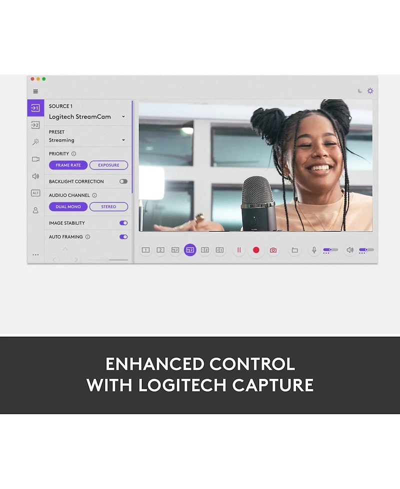 Logitech StreamCam Full Hd Live Streaming Webcam