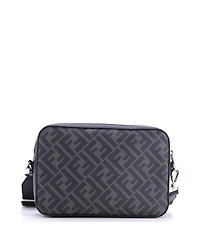 Pre-Owned Fendi Small Camera Case Bag Zucca Coated Canvas and Leather
