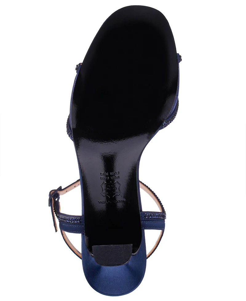 Nina Women's Adela Mid Heel Dress Evening Sandals