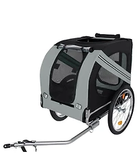Streamdale Furniture Large Folding Dog Bike Trailer Capacity All-Terrain Pet Carrier