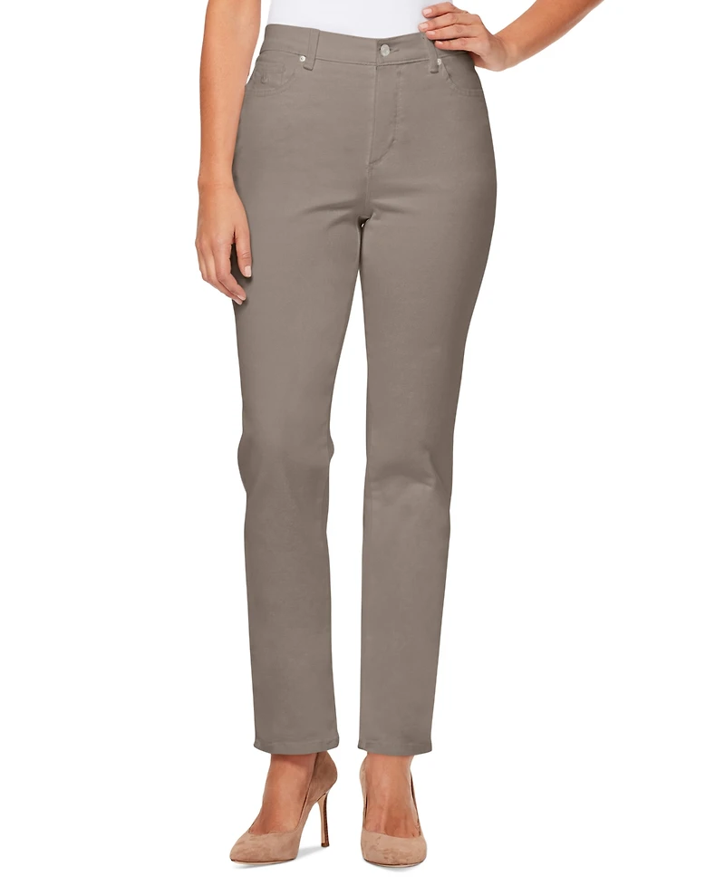 Gloria Vanderbilt Petite Amanda High Rise Straight-Leg Jeans