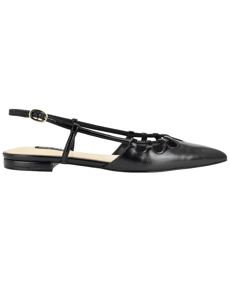 Nine West Women's Harra Cutout Slingback Dress Flats