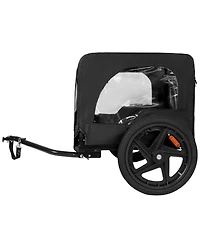 Streamdale Furniture Heavy Duty Collapsible Pet Bike Trailer with All-Terrain Wheels