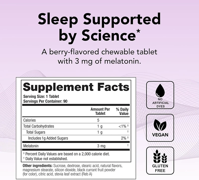 Theralogix Theratonin Melatonin Supplement - 90-Day Supply - Sleep Support Supplement - Supplement for Women to Support Fertility