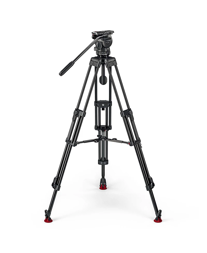 Sachtler Fsb 6 Mk Ii Fluid Head with Eng 75/2 D Hd 3-Section Aluminum Tripod and Mid-Level Spreader