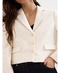 Phase Eight Women's Adria Cropped Textured Jacket Blazer