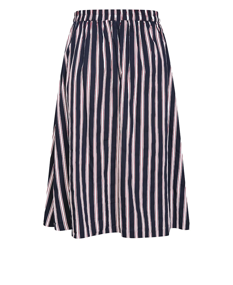 City Chic Women's Holiday Bloom Print Midi Skirt