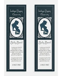 Indigo Poppy Maternity Denim Cargo Jogger