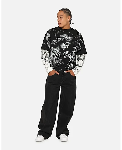 Saint Morta Men's Crossbearer Layer Long Sleeve T-Shirt