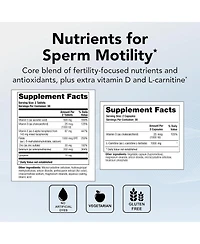 Theralogix ConceptionXR Motility Support Formula - 30-Day - Men's Preconception Vitamins for Fertility Support