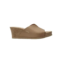 Mephisto Women's Lisane Wedge Slide - Camel