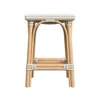 Butler Specialty Riviera Rattan Square 24"H Counter Stool