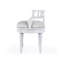 Butler Specialty Hathaway Upholstered 22.5"W Vanity Seat