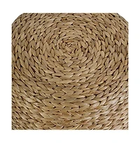 Butler Specialty Portofino 22 in. W Water Hyacinth and Rattan Accent Stool