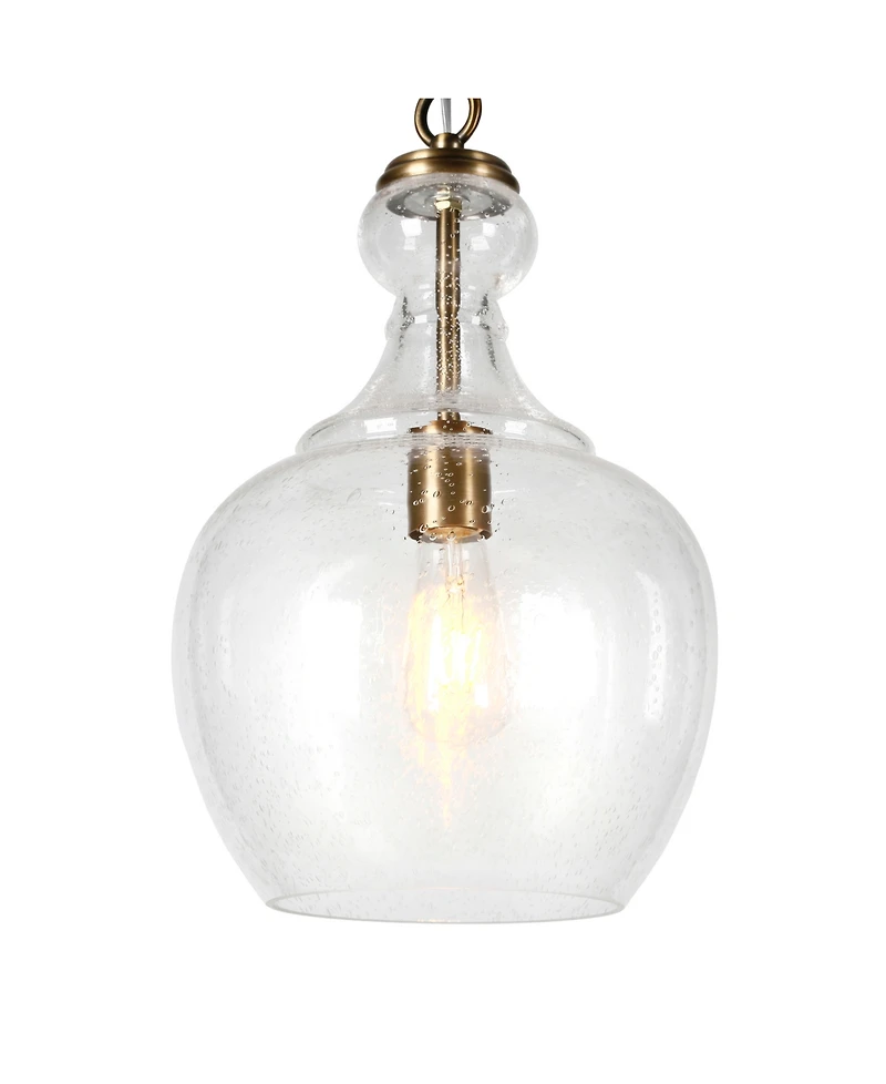 Hudson & Canal Verona 11" Wide Metal Pendant
