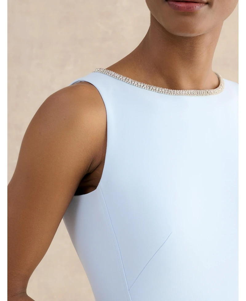 Hobbs London women's Beatrix Embellished Midi Dress