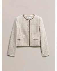 Hobbs London Women's Carey Tweed Jacket