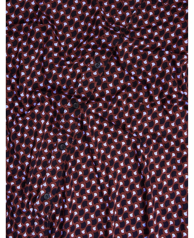 Hobbs London Women's Clarice Printed Midi Dress