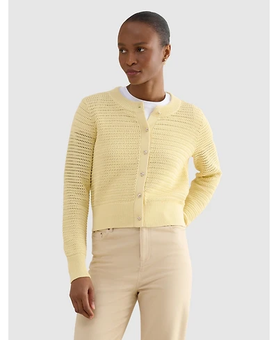 Hobbs London Women's Felicity Regular-Fit Cotton Cardigan